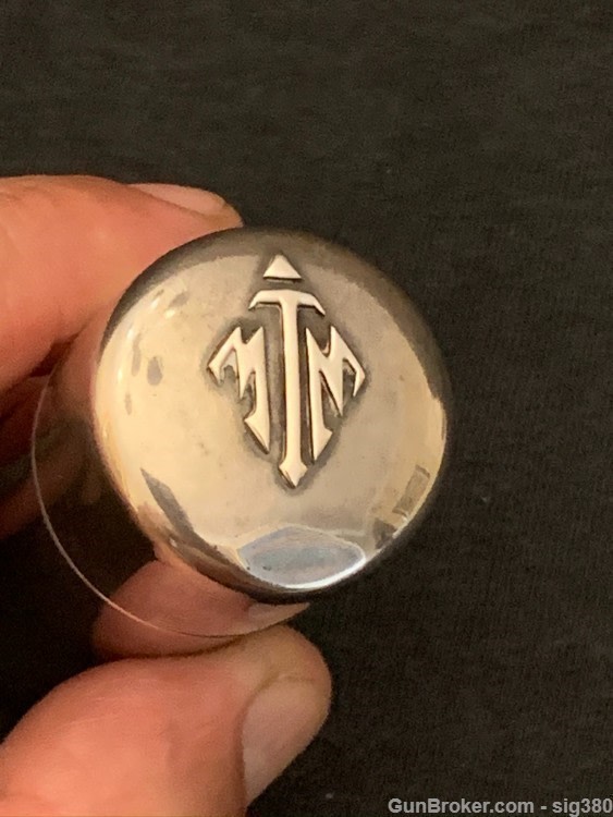 ANTIQUE STERLING SILVER CYLINDER STICK MATCH CASE, 41 GRAMS-img-1