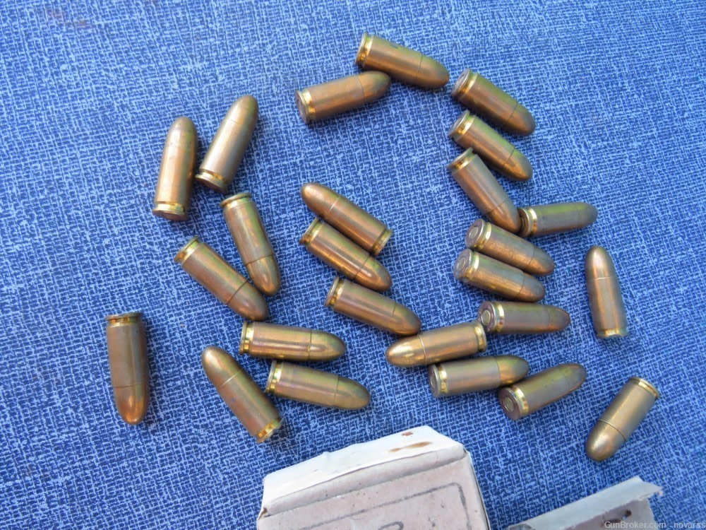 9mm SPANISH AMMUNITION CARTUCHOS 50 rounds in 2 ORIGINAL BOXES #1 -img-7