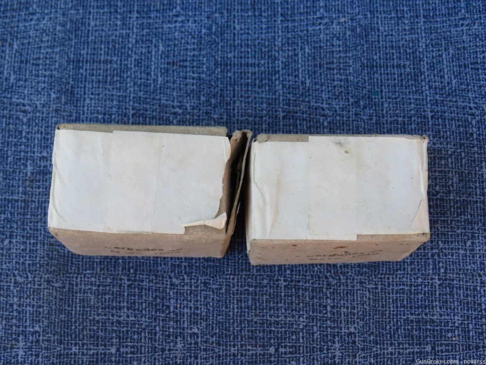 9mm SPANISH AMMUNITION CARTUCHOS 50 rounds in 2 ORIGINAL BOXES #2 -img-3