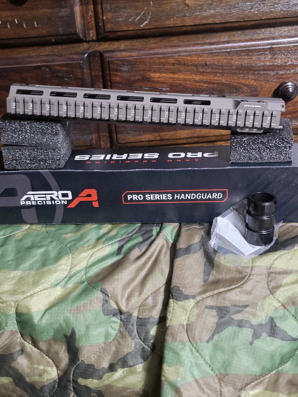 Aero Precision 12.7" Pro MOD 4 M-LOK Handguard Kodiak Brown Anodized - Rare-img-2