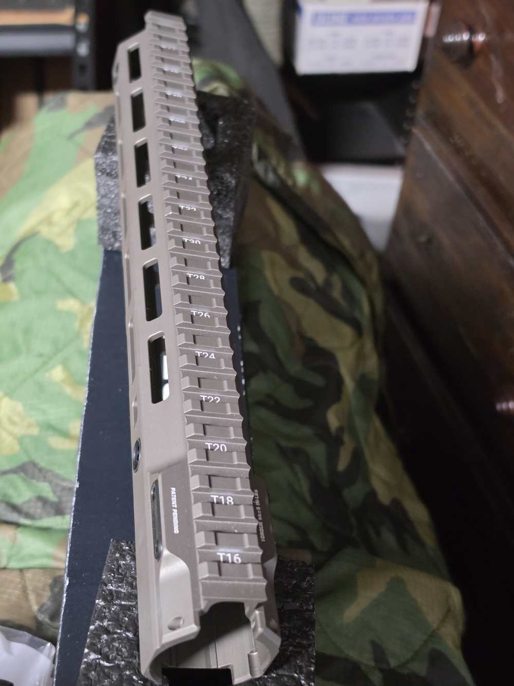 Aero Precision 12.7" Pro MOD 4 M-LOK Handguard Kodiak Brown Anodized - Rare-img-1