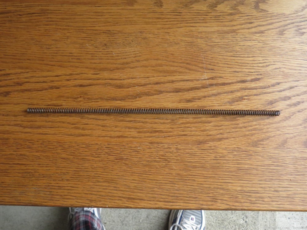 M1 CARBINE OPERATING SLIDE SPRING 11 1/4 to 11 1/2 INCHES   HI - SPEED-img-0