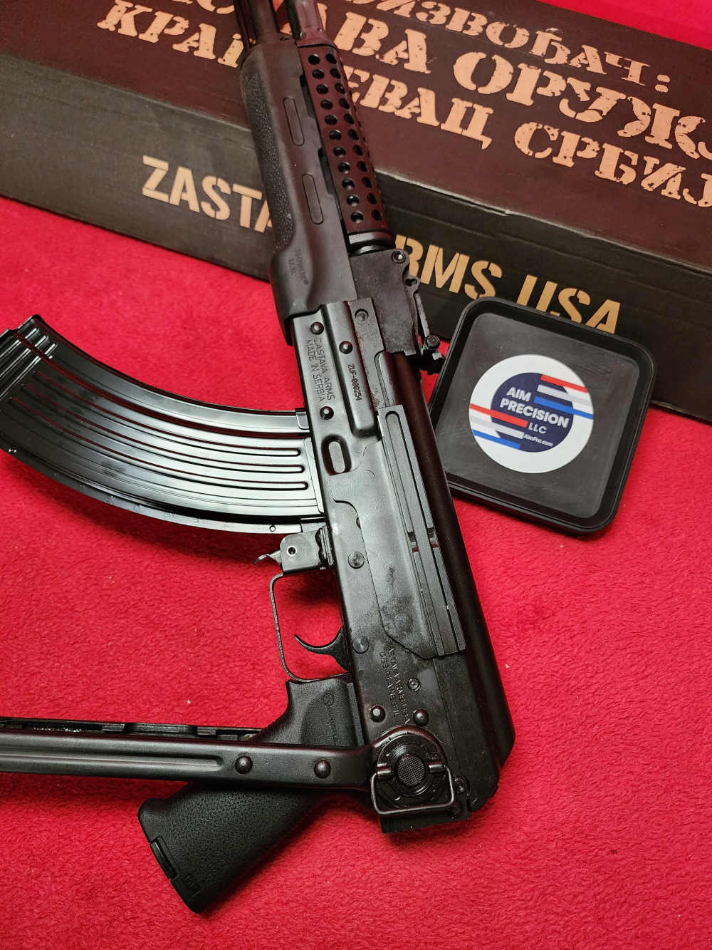 ZASTAVA CUSTOME ZPAPM70 7.62X39 AK-47 ALL ZASTAVA UNDERFOLDING, UPPER STEEL-img-6