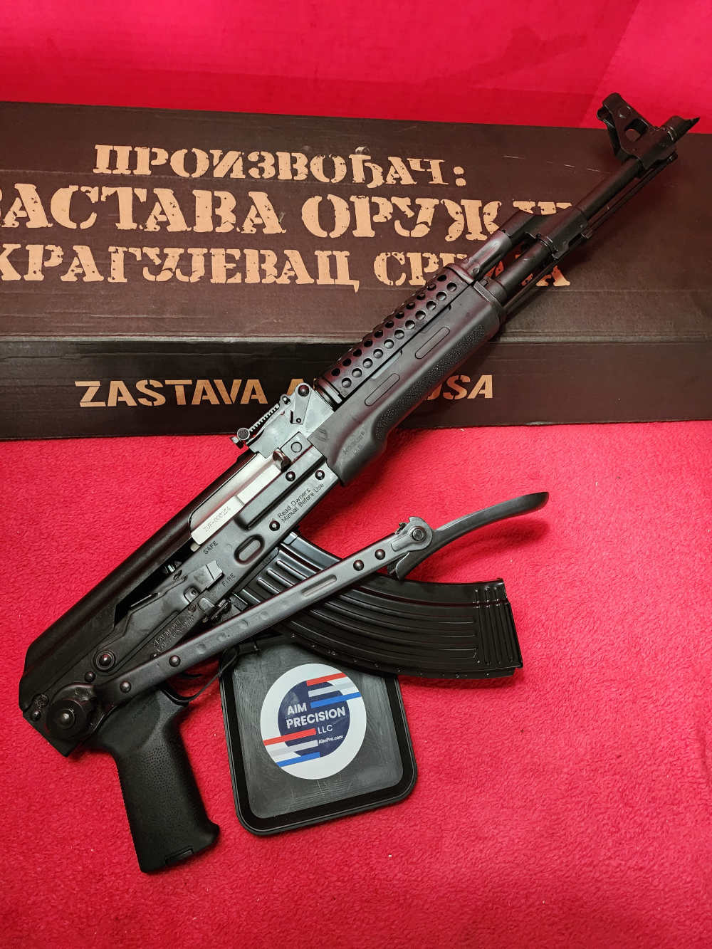 ZASTAVA CUSTOME ZPAPM70 7.62X39 AK-47 ALL ZASTAVA UNDERFOLDING, UPPER STEEL-img-7