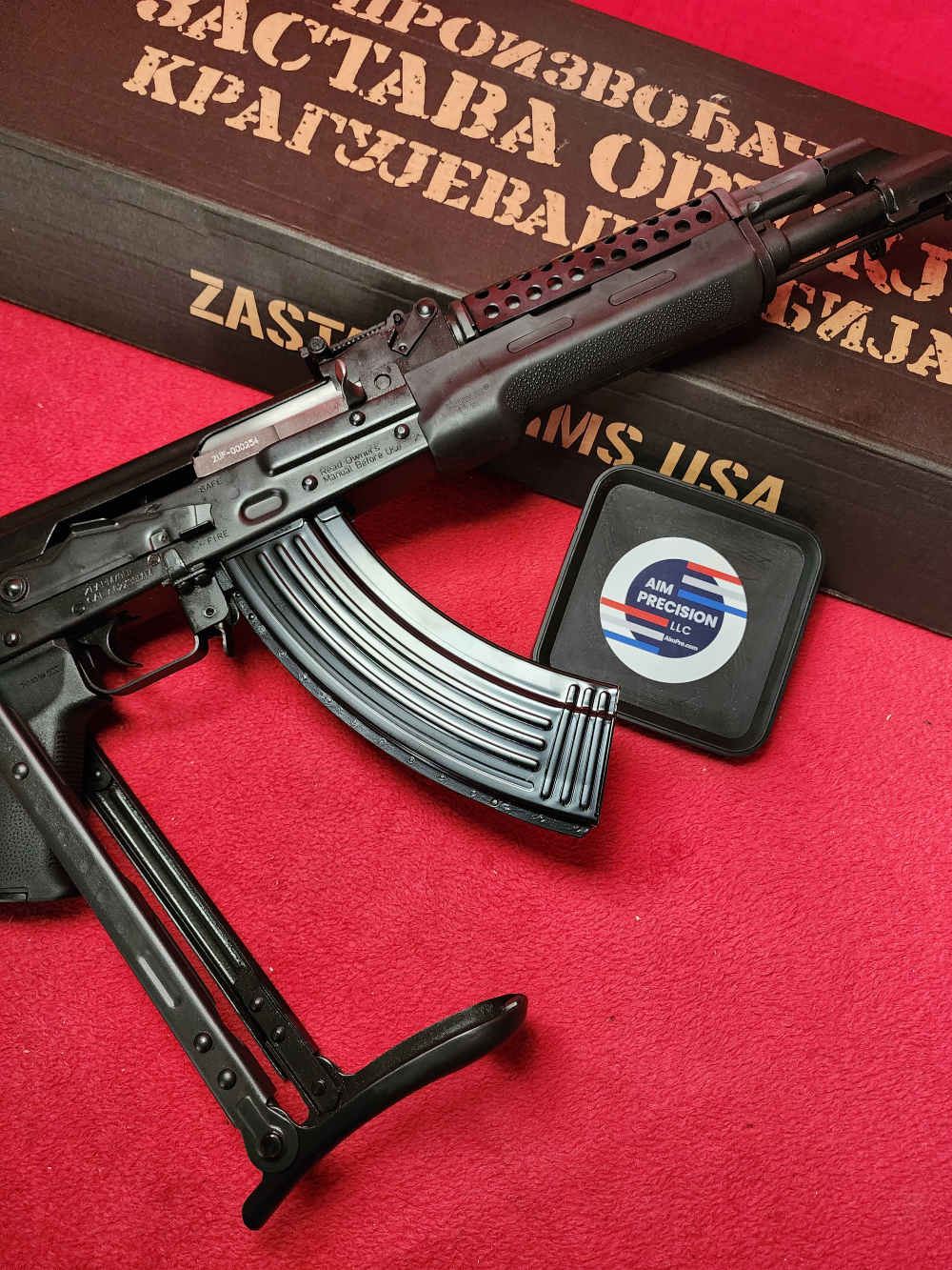 ZASTAVA CUSTOME ZPAPM70 7.62X39 AK-47 ALL ZASTAVA UNDERFOLDING, UPPER STEEL-img-4