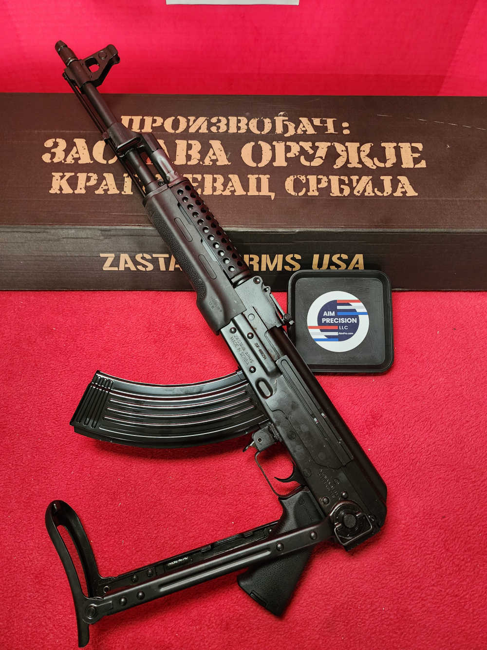 ZASTAVA CUSTOME ZPAPM70 7.62X39 AK-47 ALL ZASTAVA UNDERFOLDING, UPPER STEEL-img-5