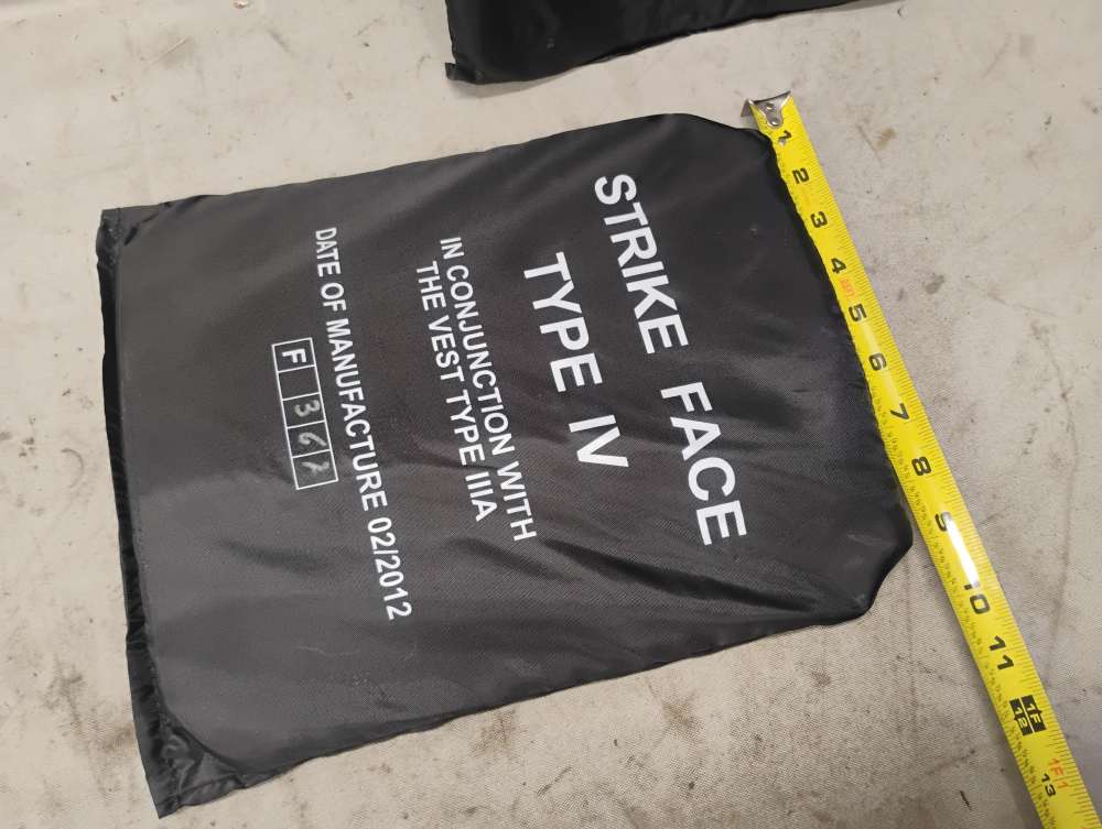hagar israeli ceramic body armor plates level IV 4 -img-3