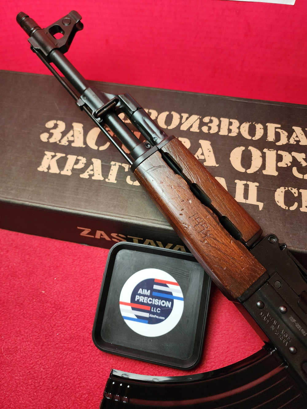 ZASTAVA ZPAP M70 7.62X39 FRONTLINE CUSTOME WOOD UNDERFOLDING STOCK -img-4