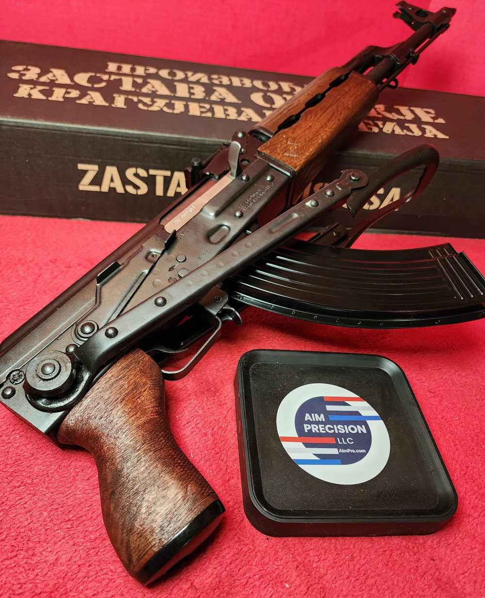 ZASTAVA ZPAP M70 7.62X39 FRONTLINE CUSTOME WOOD UNDERFOLDING STOCK -img-9