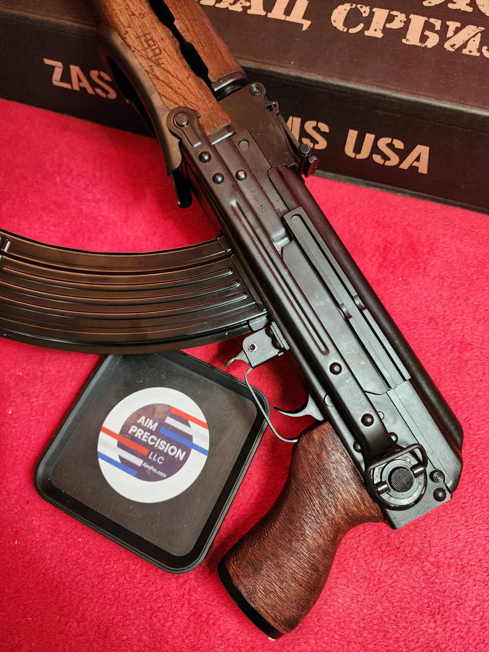 ZASTAVA ZPAP M70 7.62X39 FRONTLINE CUSTOME WOOD UNDERFOLDING STOCK -img-8
