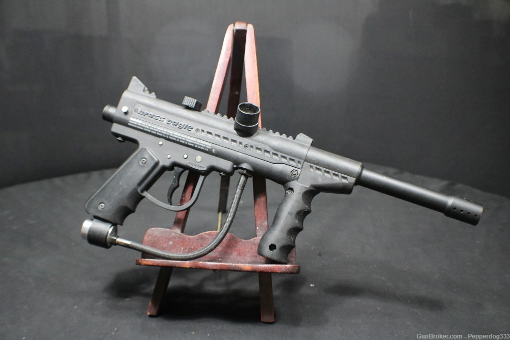Ywo Brass Eagle T-Storm Paint Ball Gun Guns Ready to Use-img-3