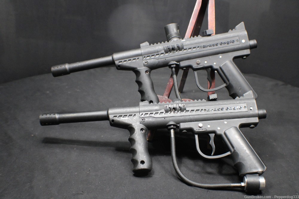 Ywo Brass Eagle T-Storm Paint Ball Gun Guns Ready to Use-img-0