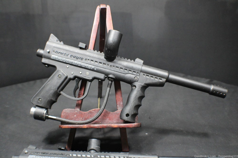 Ywo Brass Eagle T-Storm Paint Ball Gun Guns Ready to Use-img-2