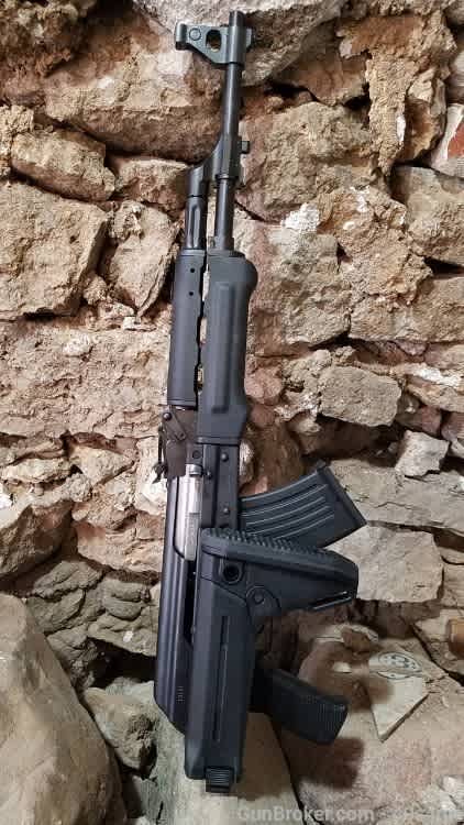 Buttstock for Slant cut Yugo AK47 black polymer Magpul Zhukov Zastava AK 47-img-4