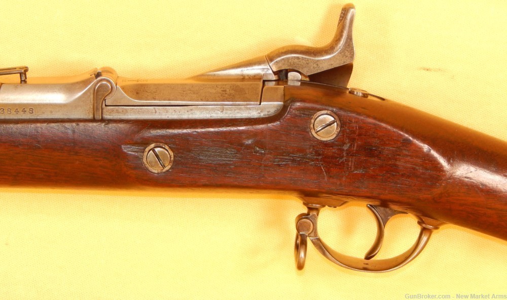 Scarce Springfield Model 1868 .50-70 Trapdoor Rifle c. 1870-img-16