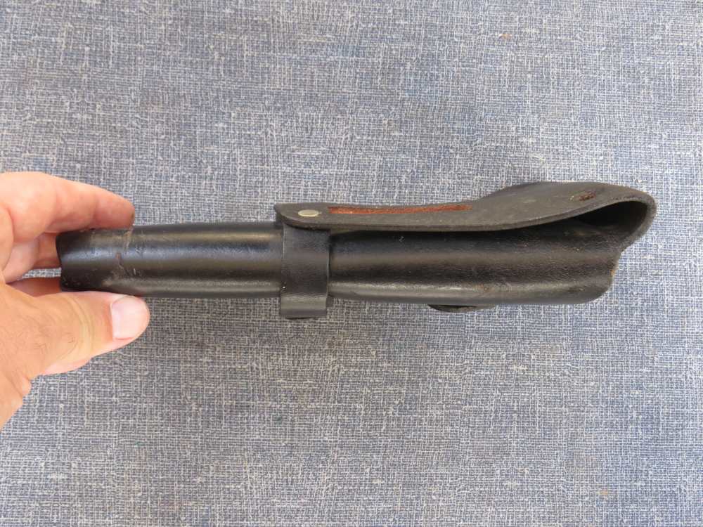 BRAUER BROS H30 H 30 BLACK LEATHER HOLSTER LEFT HANDED 9 inches-img-8