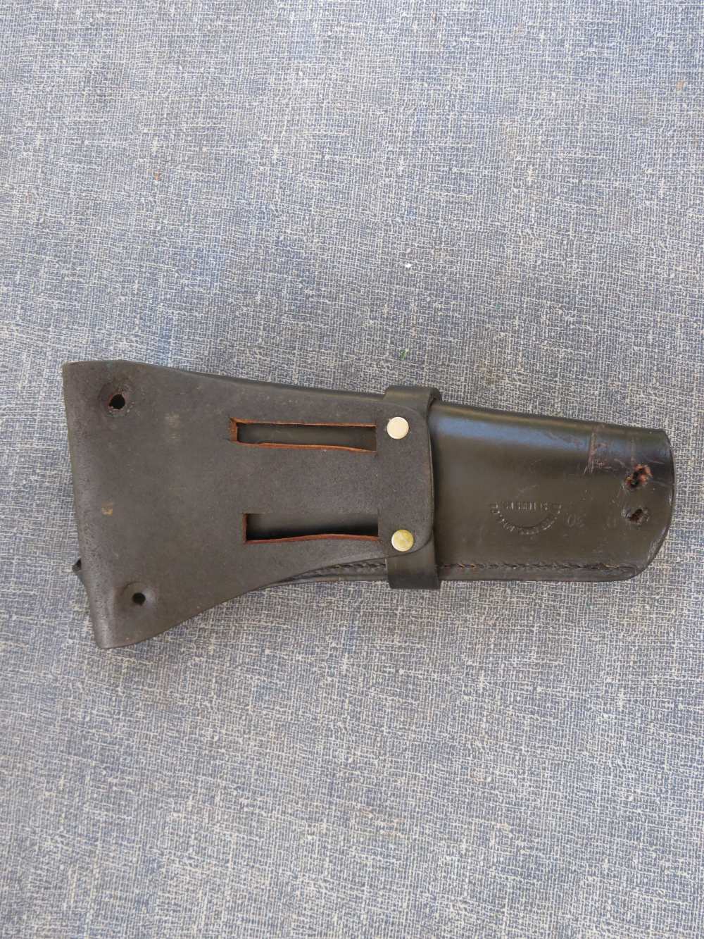 BRAUER BROS H30 H 30 BLACK LEATHER HOLSTER LEFT HANDED 9 inches-img-2