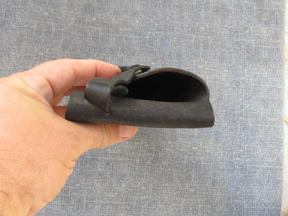 BRAUER BROS H30 H 30 BLACK LEATHER HOLSTER LEFT HANDED 9 inches-img-5