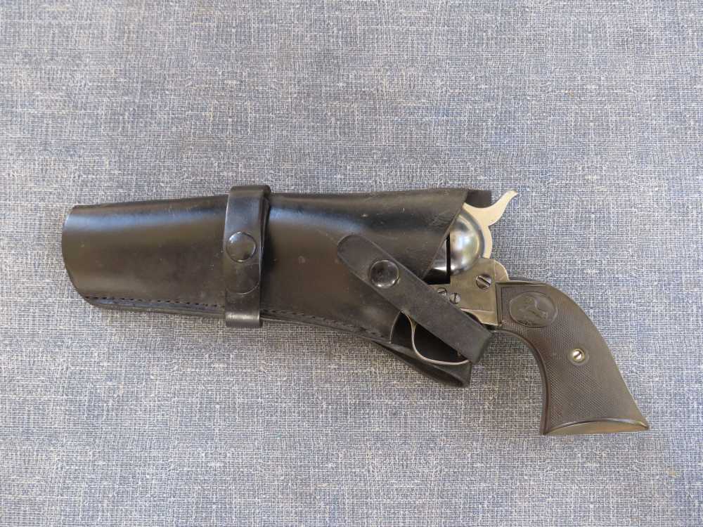 BRAUER BROS H30 H 30 BLACK LEATHER HOLSTER LEFT HANDED 9 inches-img-12