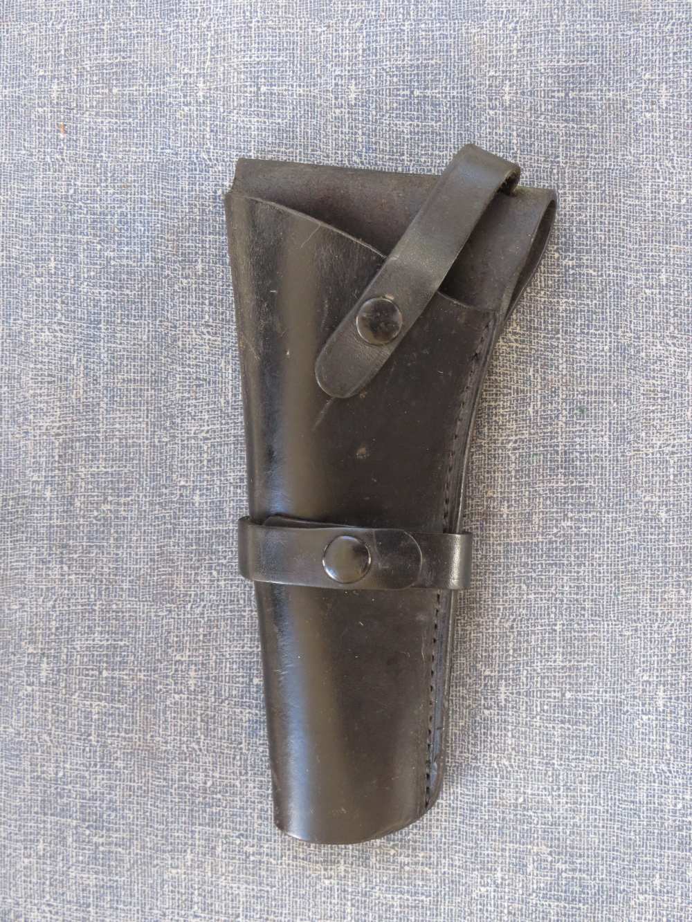 BRAUER BROS H30 H 30 BLACK LEATHER HOLSTER LEFT HANDED 9 inches-img-0