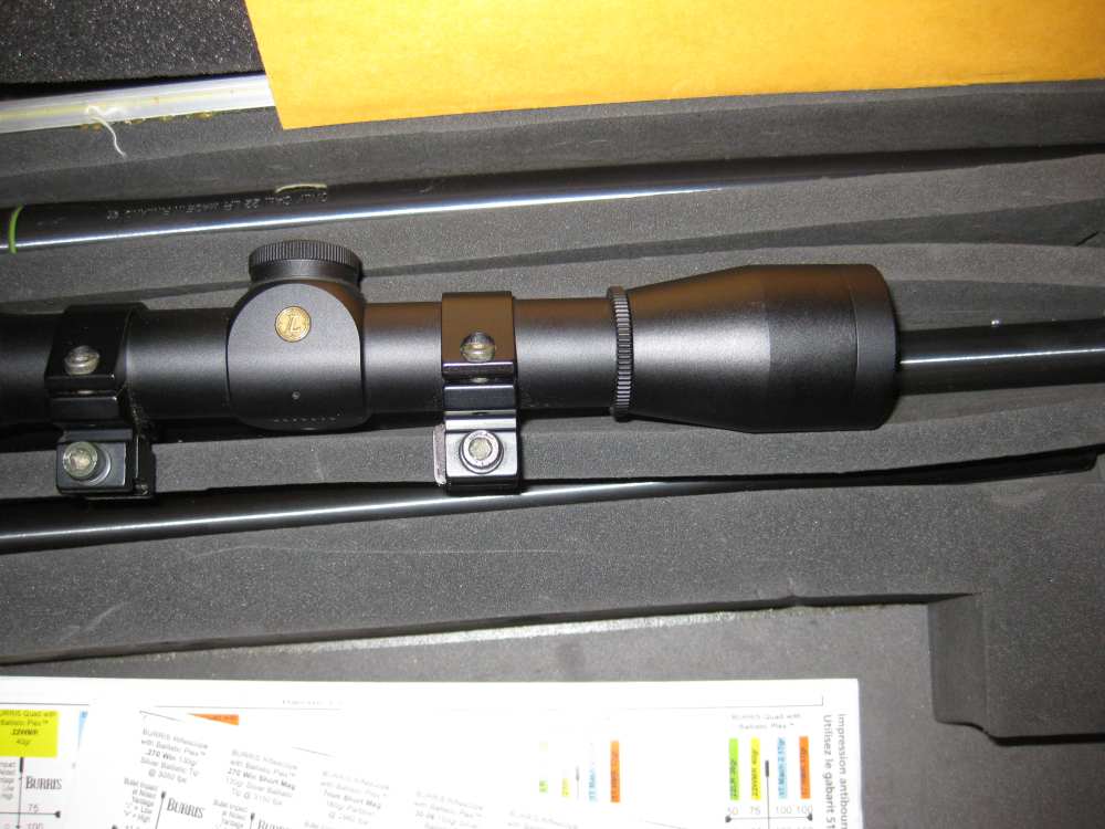 Sako Quad .22LR/17HMR/.22 mag/17 Mach 2 Leupold scope FX-III 6x42 mm !-img-15