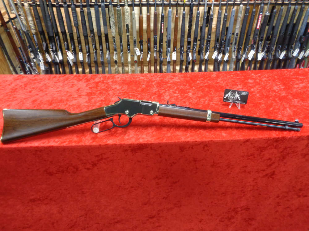 Henry Golden Boy 22 MAGNUM Brass Octagon Lever Action H4 Mag WE TRADE GUNS!-img-0
