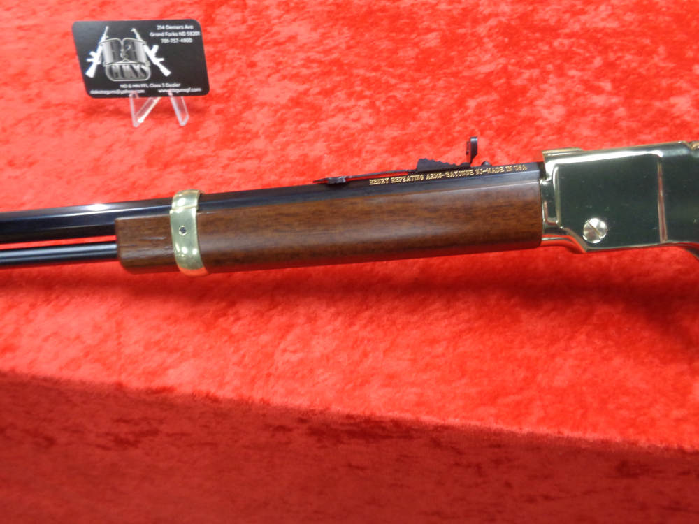 Henry Golden Boy 22 MAGNUM Brass Octagon Lever Action H4 Mag WE TRADE GUNS!-img-10