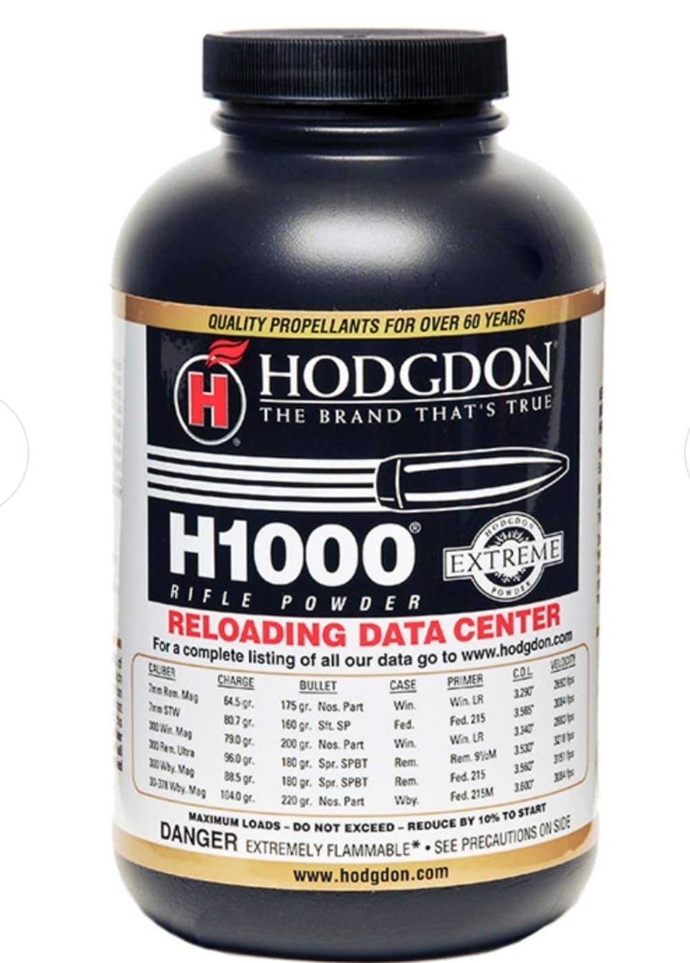 H1000 smokeless powder Rare! 1 pound-img-0