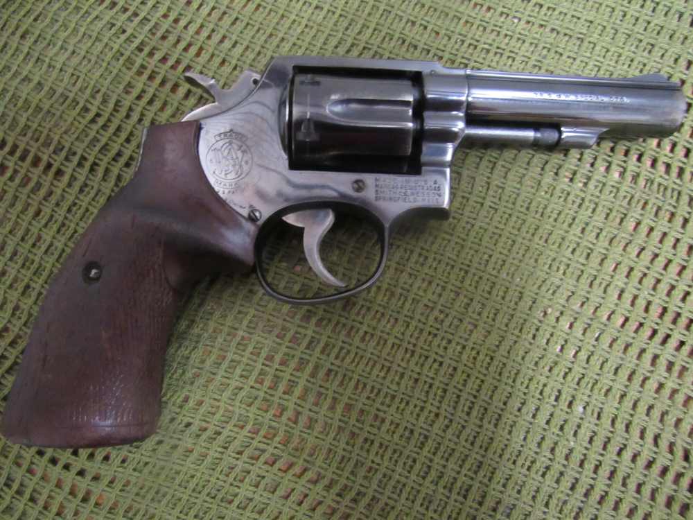 Smith & Wesson Model 10-6 .38 Special K-Frame Revolver, 4 inch Bull Barrel-img-0