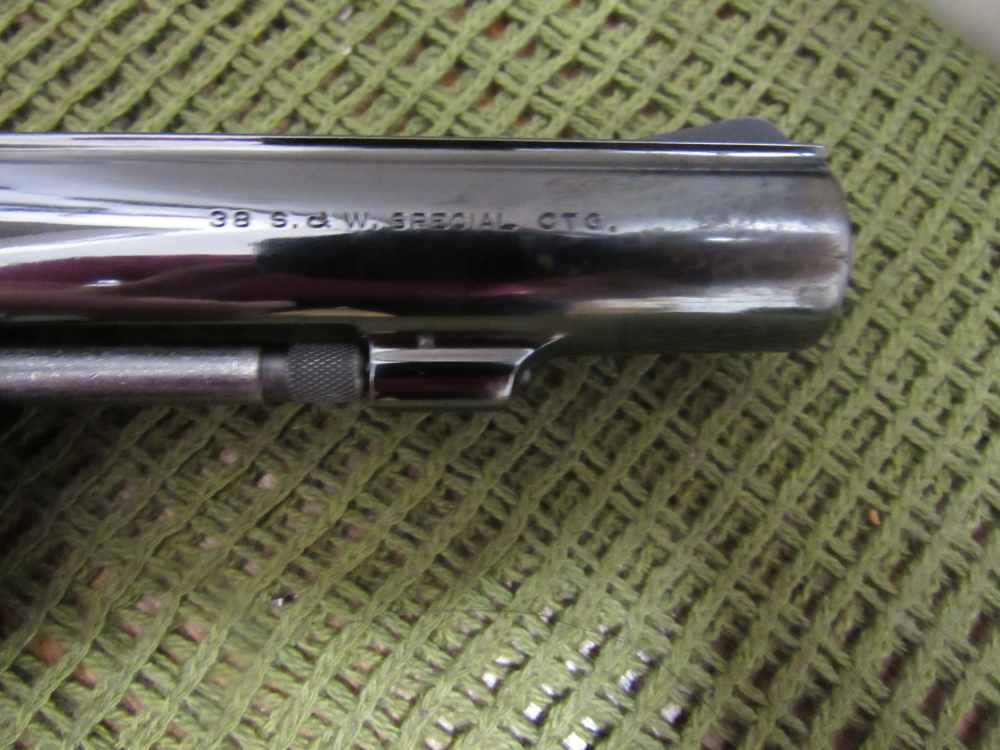 Smith & Wesson Model 10-6 .38 Special K-Frame Revolver, 4 inch Bull Barrel-img-9
