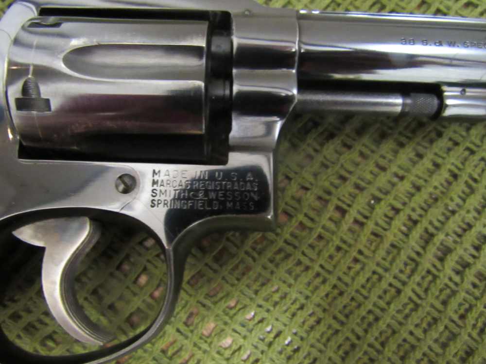 Smith & Wesson Model 10-6 .38 Special K-Frame Revolver, 4 inch Bull Barrel-img-8