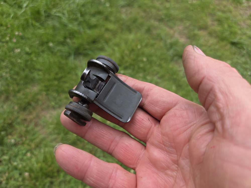 M1 GARAND WW2 rear sight complete GI -img-3