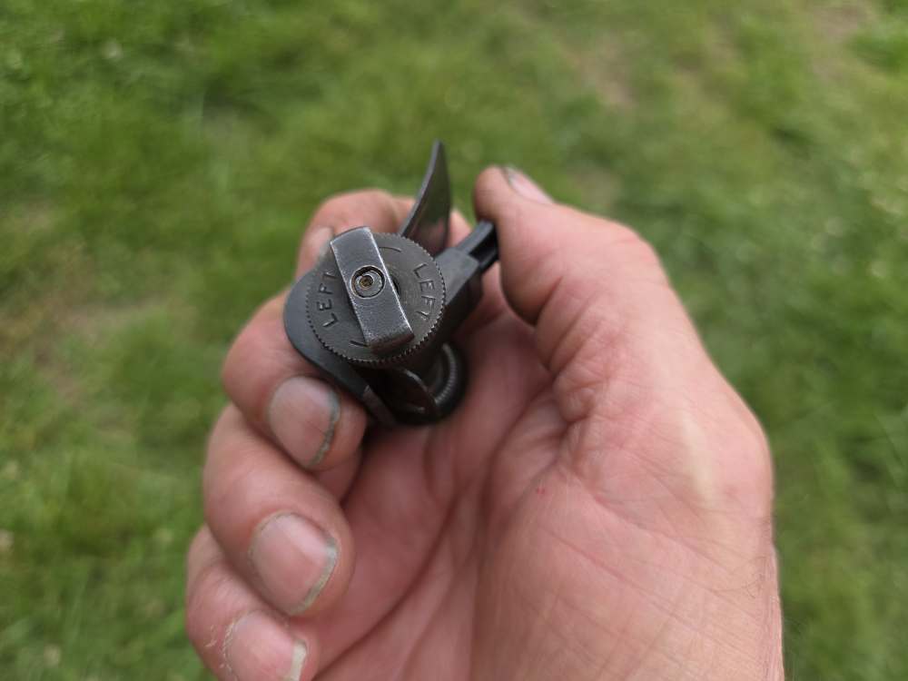 M1 GARAND WW2 rear sight complete GI -img-6
