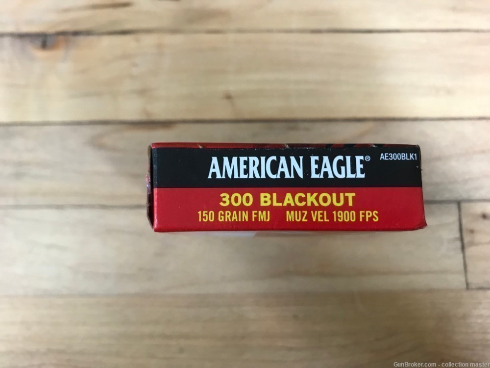 Federal American Eagle .300 Blackout 150 GR One Case 25 Boxes FMJ 300 BLK-img-3