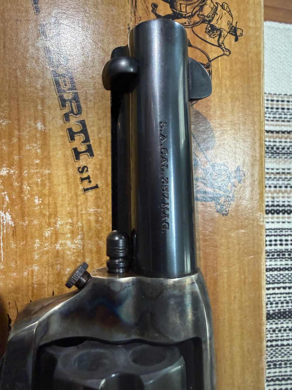 Uberti 1873 Cattleman .357 Magnum 3.5" Barrel (with original box)-img-3
