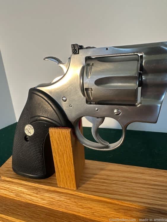 Colt Python 6" Stain steel 357 Mag LNIB Manufactured in 1995-img-1