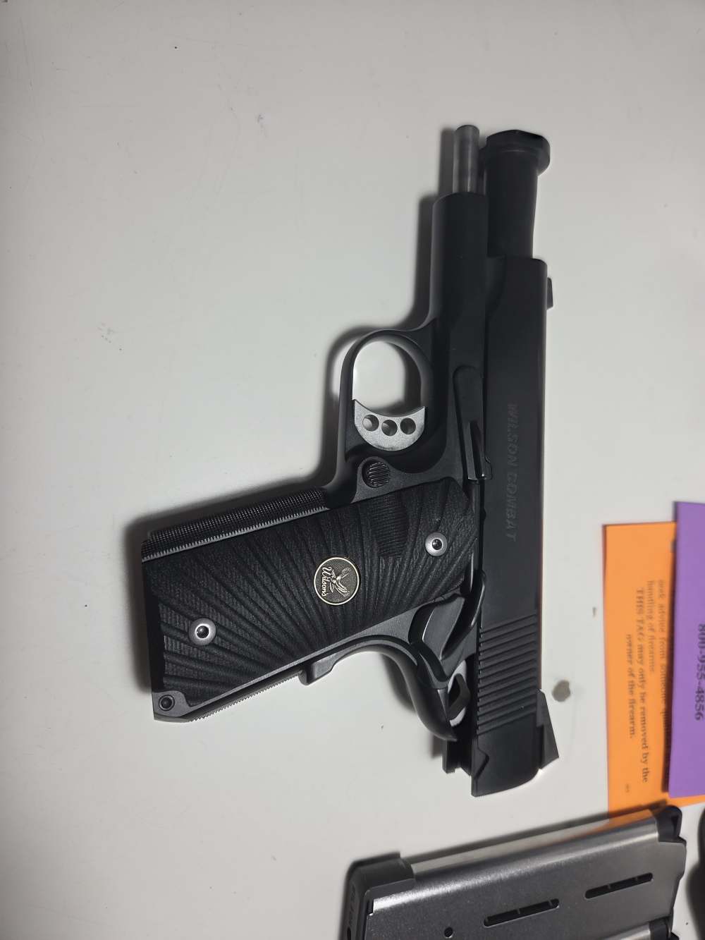 Wilson Combat Stealth with Leather and all documents -img-2