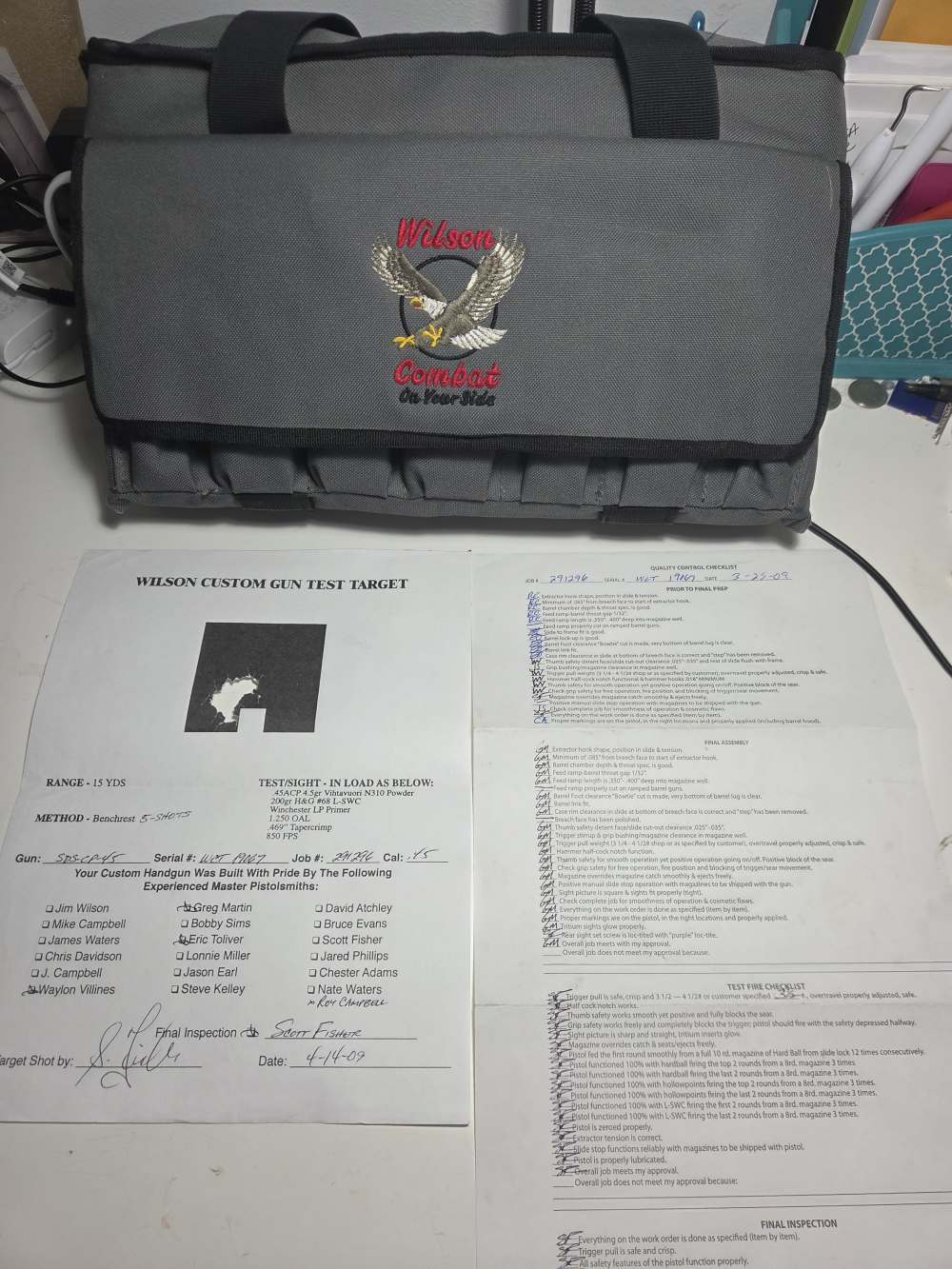 Wilson Combat Stealth with Leather and all documents -img-3