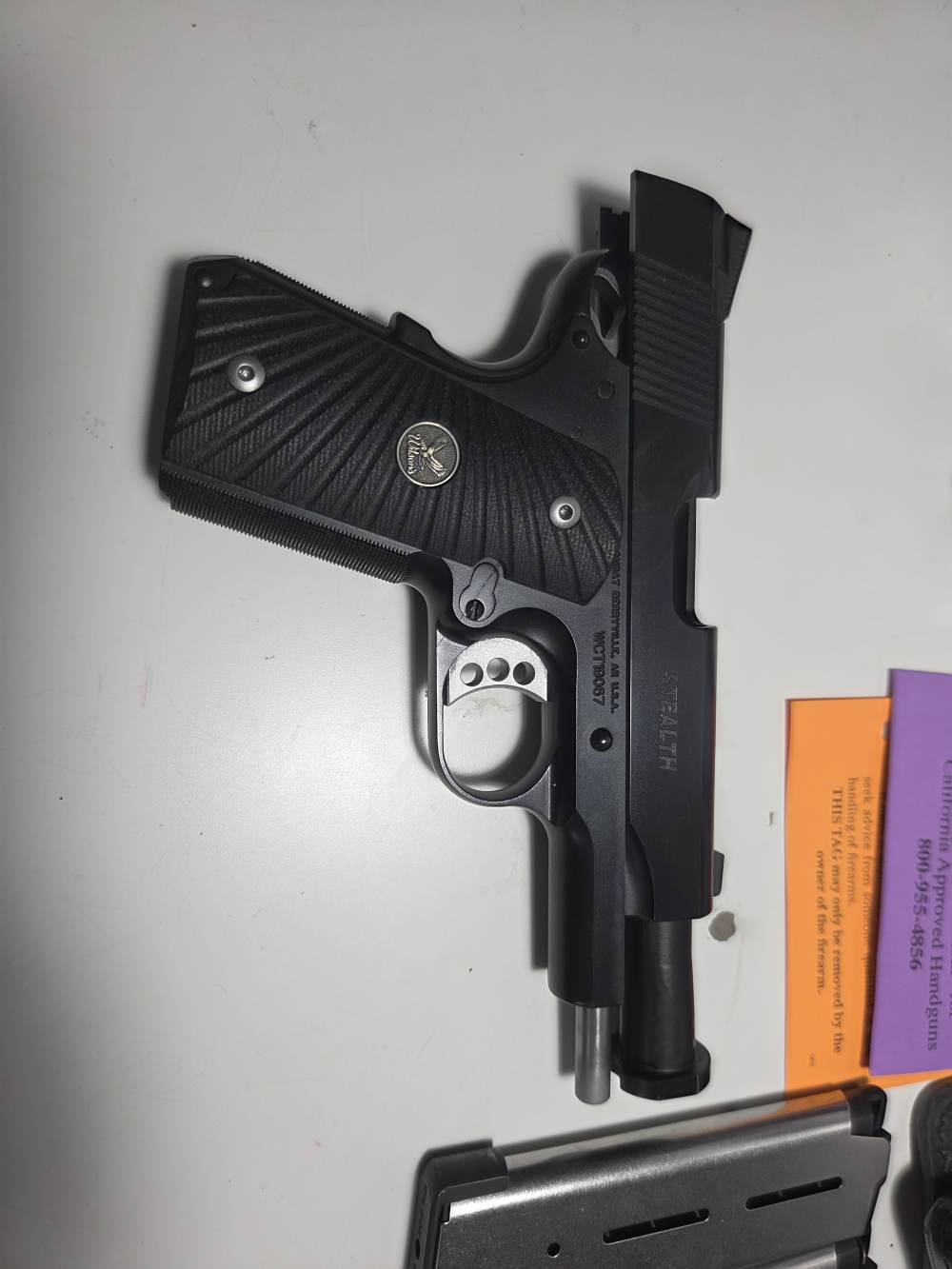 Wilson Combat Stealth with Leather and all documents -img-1