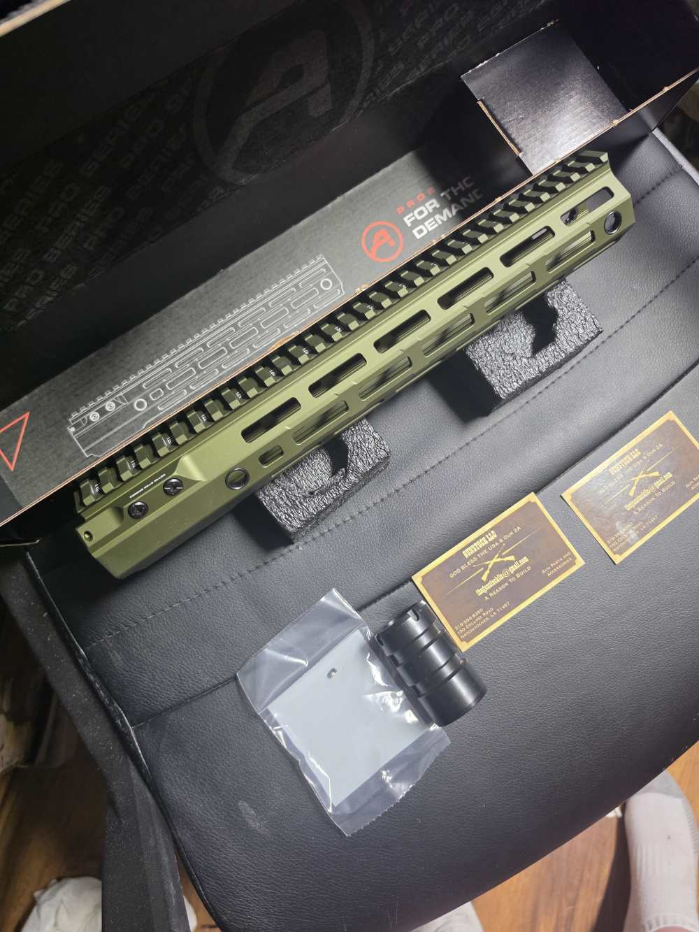 Aero Precision ODG 12.7" Pro MOD 4 M-LOK OD Green Anodized - Rare-img-3
