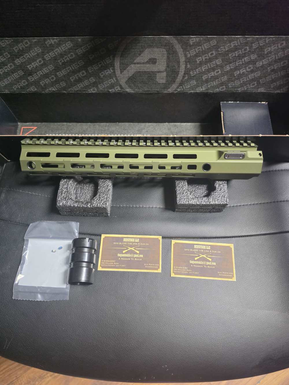 Aero Precision ODG 12.7" Pro MOD 4 M-LOK OD Green Anodized - Rare-img-1