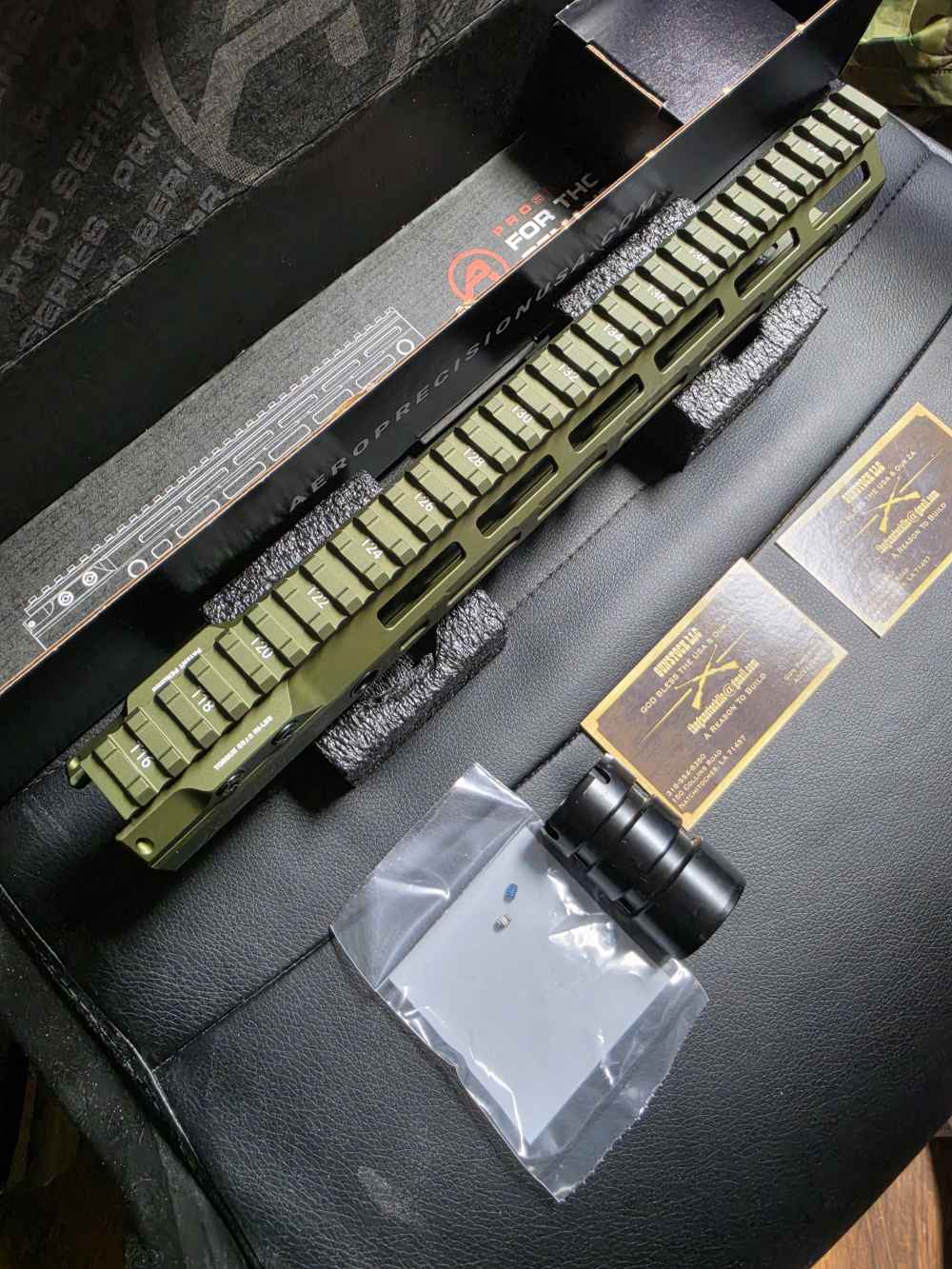 Aero Precision ODG 12.7" Pro MOD 4 M-LOK OD Green Anodized - Rare-img-5