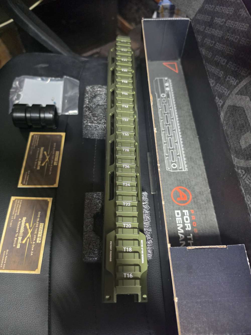 Aero Precision ODG 12.7" Pro MOD 4 M-LOK OD Green Anodized - Rare-img-2