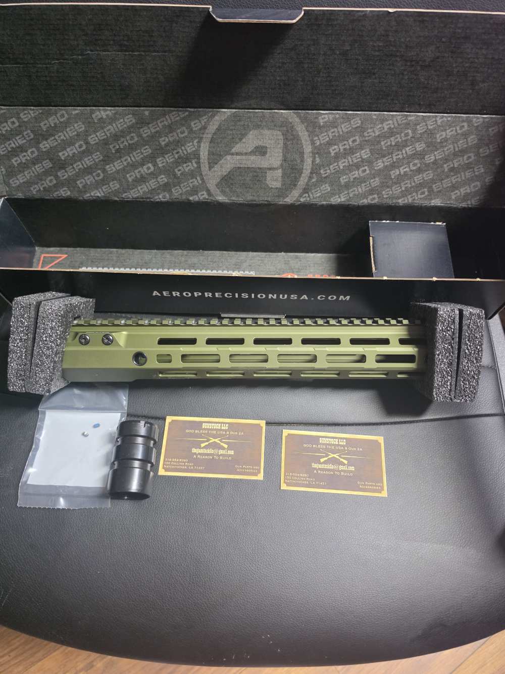 Aero Precision ODG 12.7" Pro MOD 4 M-LOK OD Green Anodized - Rare-img-4