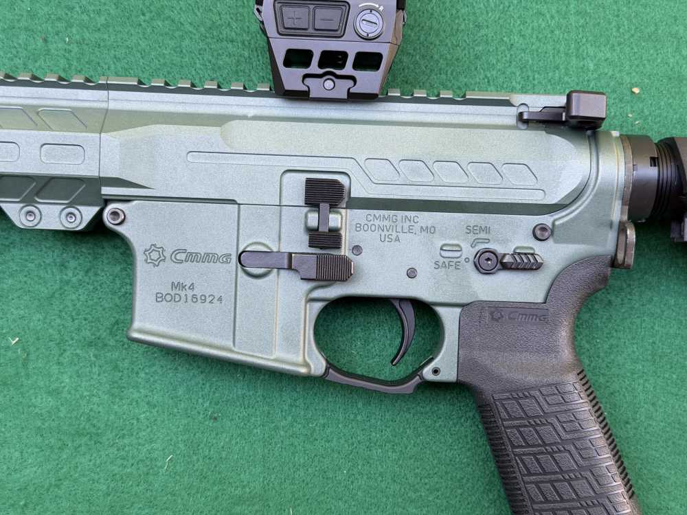 CMMG Banshee Mk4 5.7x28mm 5" Barrel Charcoal Green Holosun AEMS-img-4
