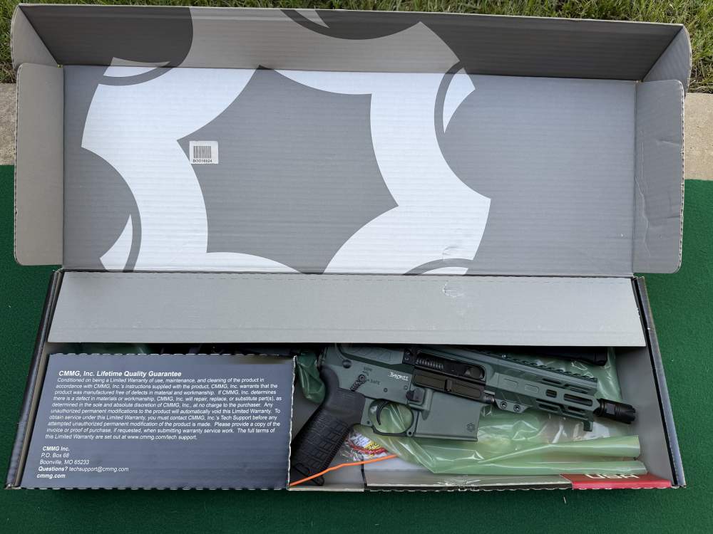 CMMG Banshee Mk4 5.7x28mm 5" Barrel Charcoal Green Holosun AEMS-img-13