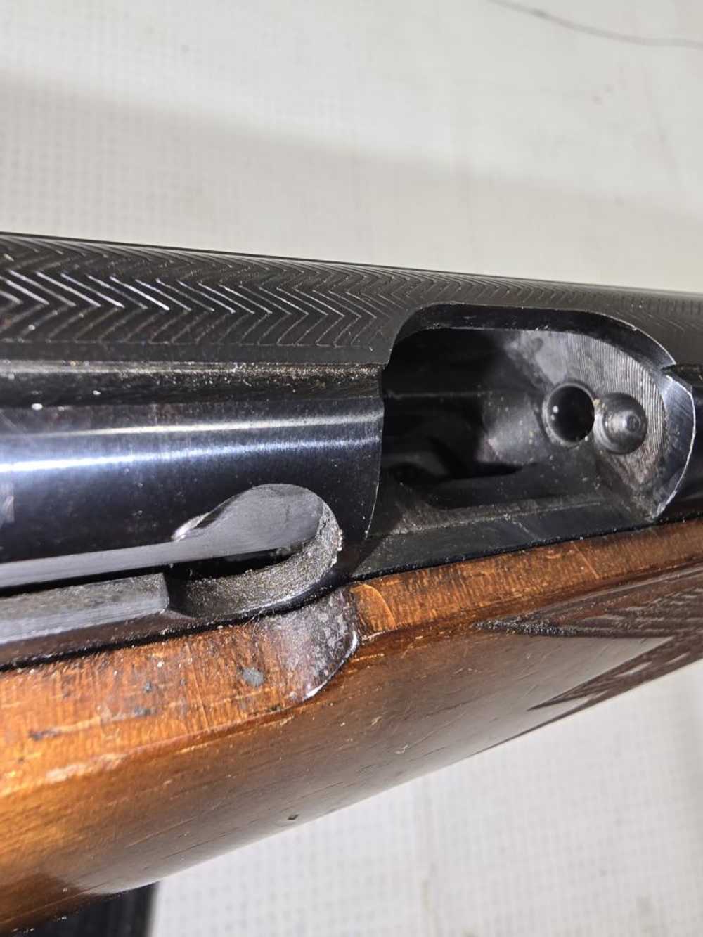 Voere Nato Puma 22Lr Semi Auto Rifle w/ Wood Stock, Iron Sights-img-8