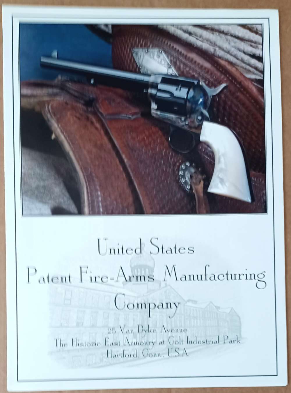 USFA 1995 Brochure With "SPECIAL COLT" Prints-img-9