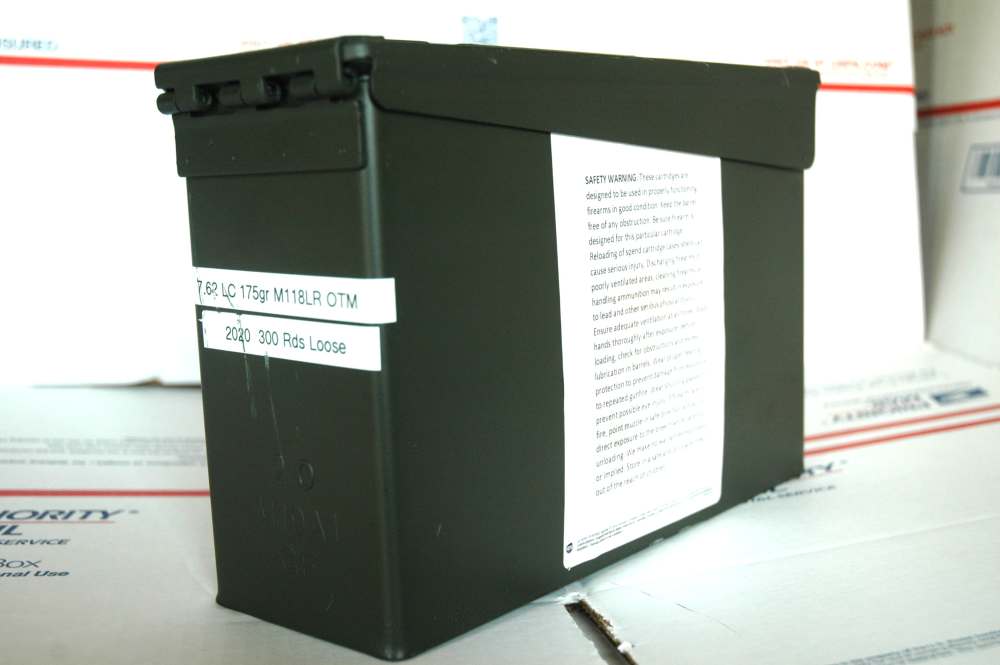 Federal LC M118LR 7.62x51 .308 175 Gr Match 300 Rds Ammo w Can M1A M14 SR25-img-1