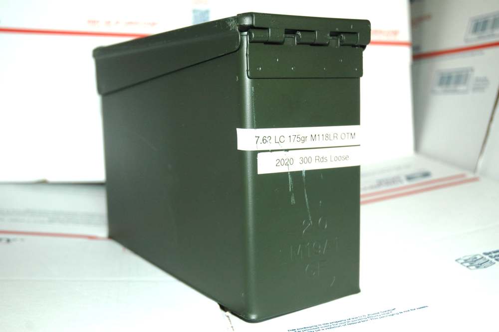 Federal LC M118LR 7.62x51 .308 175 Gr Match 300 Rds Ammo w Can M1A M14 SR25-img-2